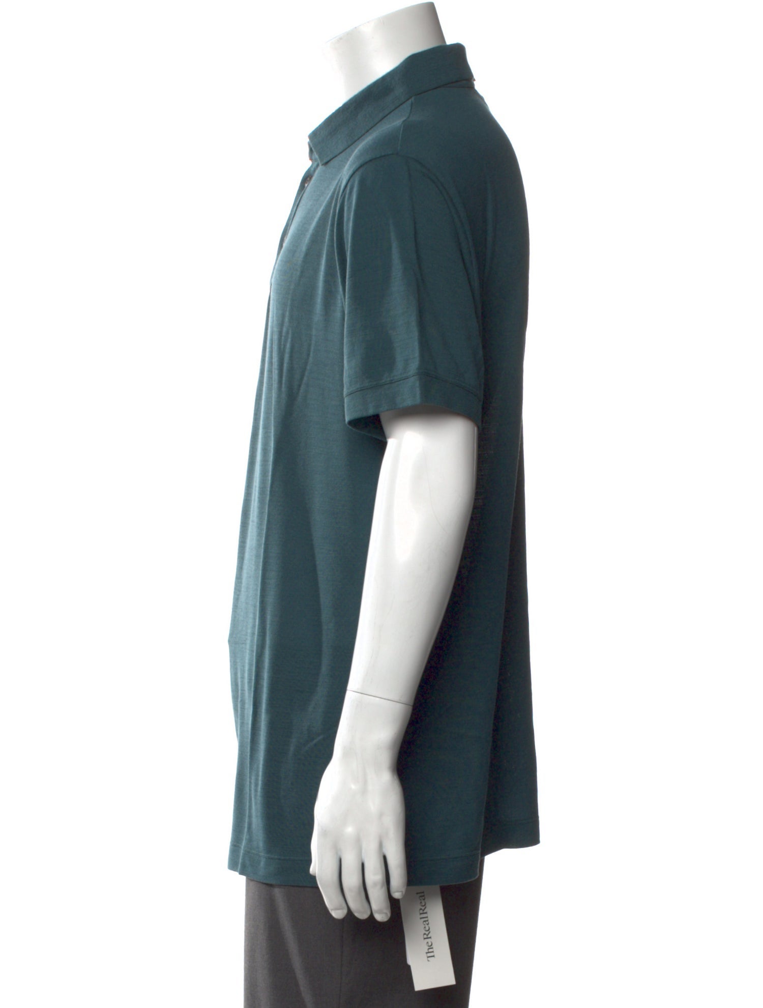 Giorgio Armani Virgin Wool Short Sleeve Shirt