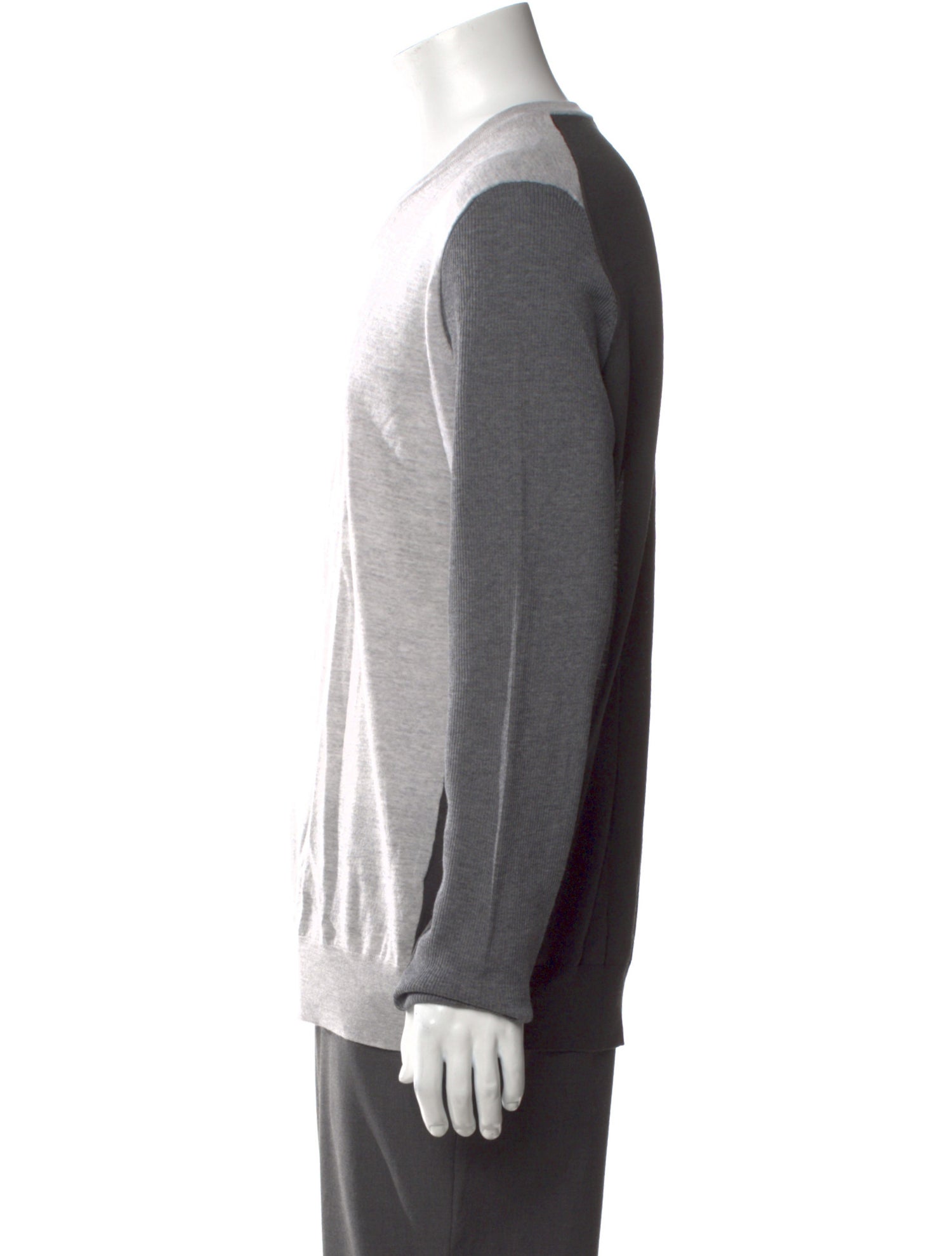 Giorgio Armani Virgin Wool V-Neck Pullover