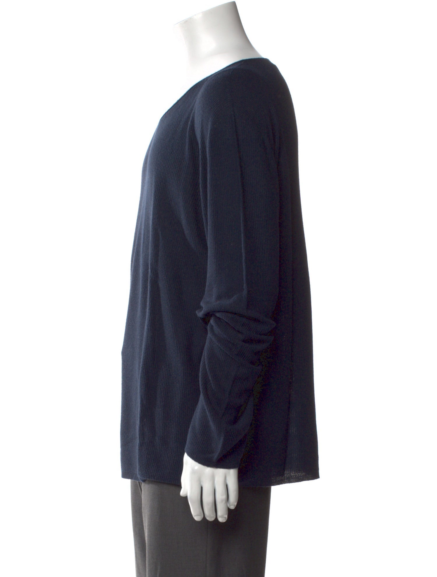 Giorgio Armani V-Neck Long Sleeve Henley