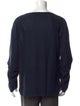 Giorgio Armani V-Neck Long Sleeve Henley