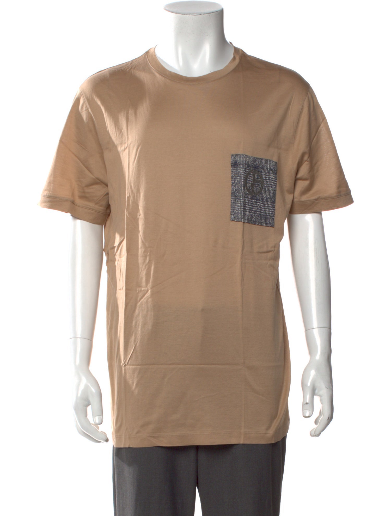 Giorgio Armani Graphic Print Crew Neck T-Shirt