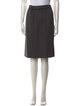 Giorgio Armani Wool Knee-Length Skirt