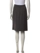 Giorgio Armani Wool Knee-Length Skirt