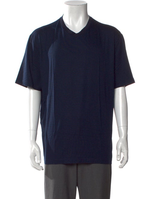 Giorgio Armani V-Neck Short Sleeve T-Shirt