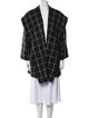 Giorgio Armani Wool Plaid Print Jacket