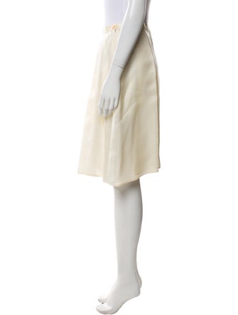 Giorgio Armani Silk Knee-Length Skirt