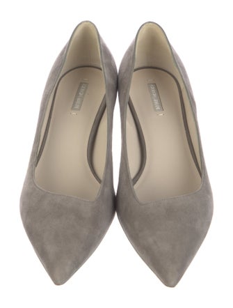 Giorgio Armani Suede Flats