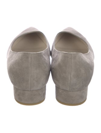 Giorgio Armani Suede Flats