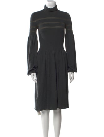 Giorgio Armani Cashmere Knee-Length Dress