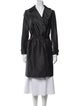 Giorgio Armani Silk Trench Coat