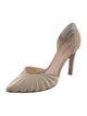 Giorgio Armani Satin D'Orsay Pumps