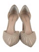 Giorgio Armani Satin D'Orsay Pumps