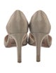 Giorgio Armani Satin D'Orsay Pumps