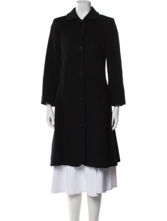 Giorgio Armani Wool Faux Fur Coat