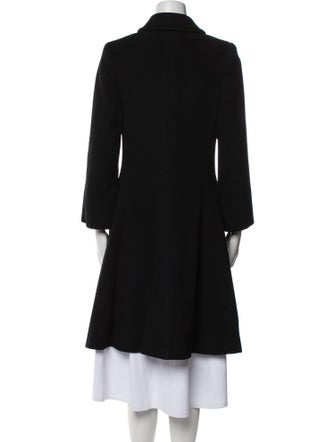 Giorgio Armani Wool Faux Fur Coat