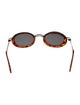 Giorgio Armani Round Tinted Sunglasses