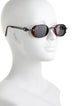 Giorgio Armani Round Tinted Sunglasses