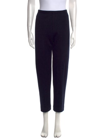 Giorgio Armani Virgin Wool Straight Leg Pants