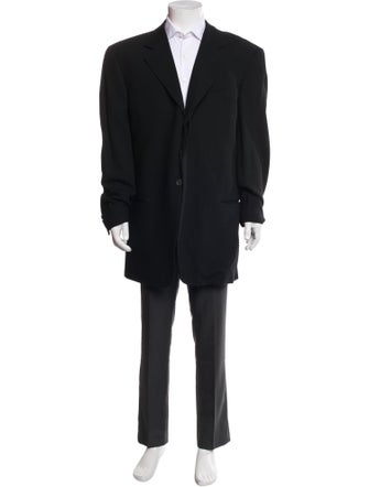 Giorgio Armani Virgin Wool Two-Piece Blazer