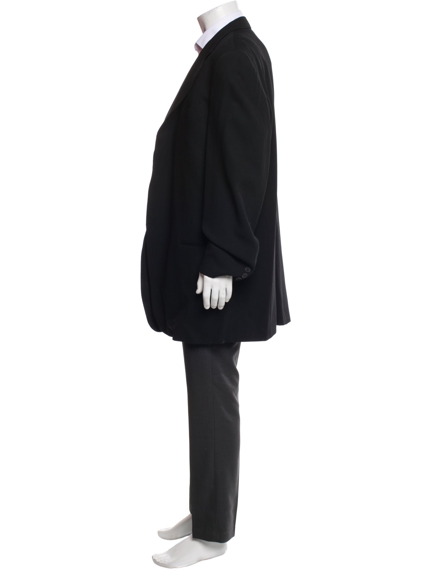 Giorgio Armani Virgin Wool Two-Piece Blazer