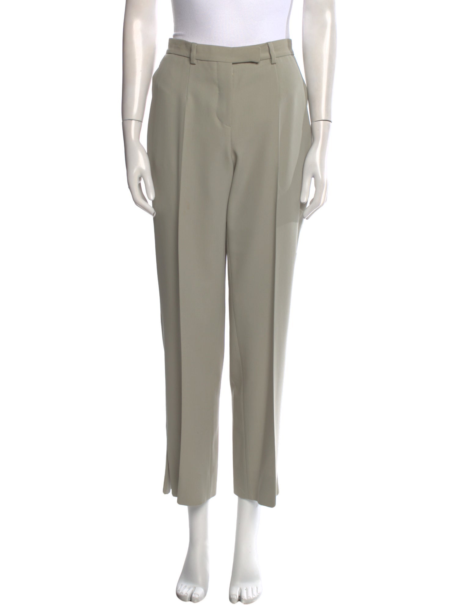 Giorgio Armani Wool Straight Leg Pants
