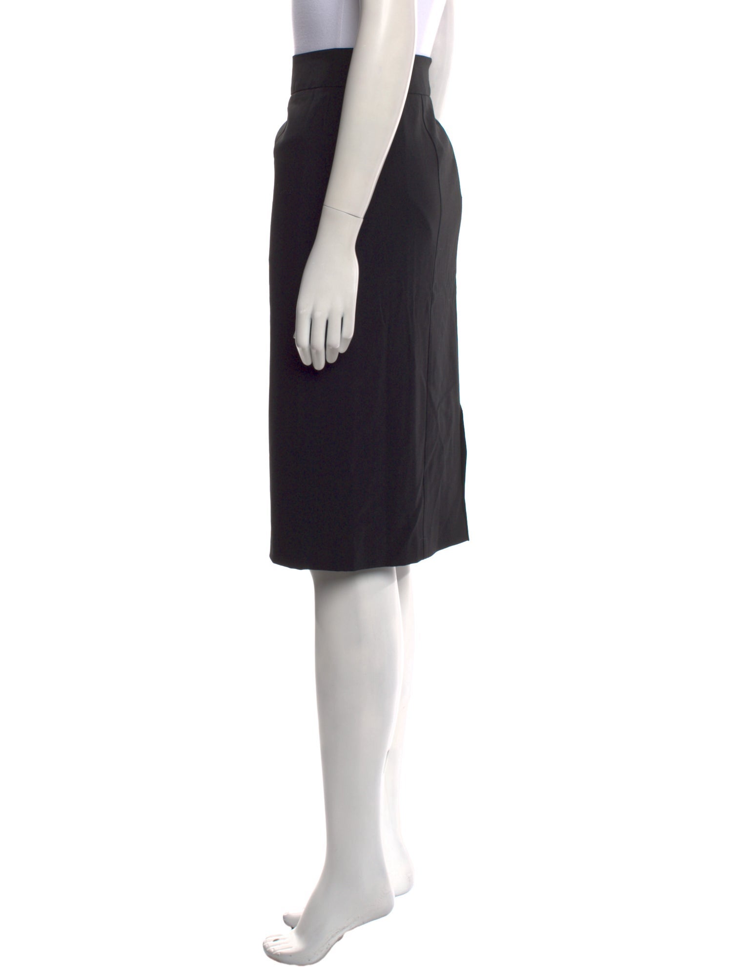 Giorgio Armani Virgin Wool Knee-Length Skirt