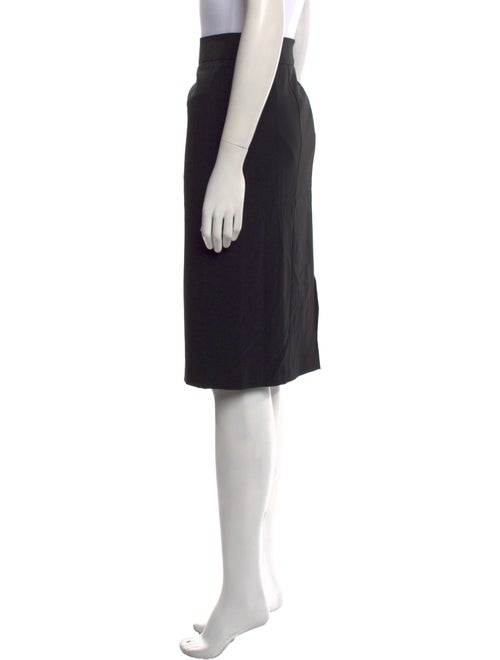 Giorgio Armani Virgin Wool Knee-Length Skirt