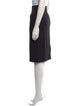 Giorgio Armani Virgin Wool Knee-Length Skirt