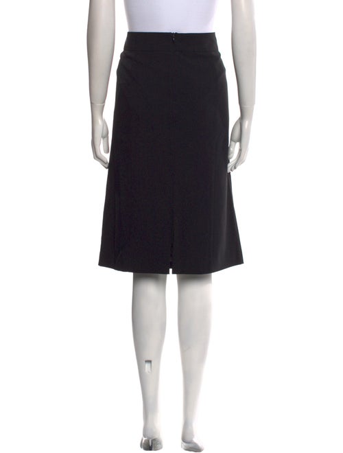 Giorgio Armani Virgin Wool Knee-Length Skirt