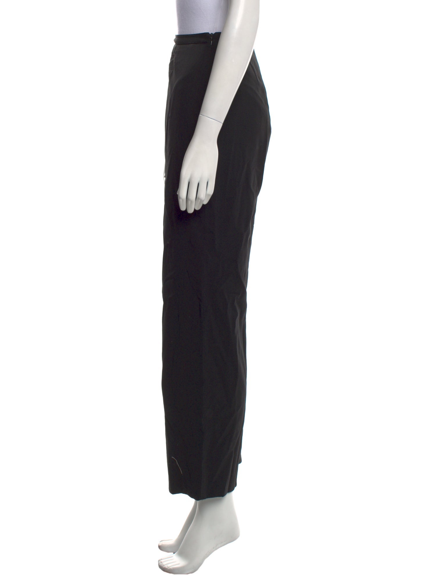 Giorgio Armani Wool Wide Leg Pants