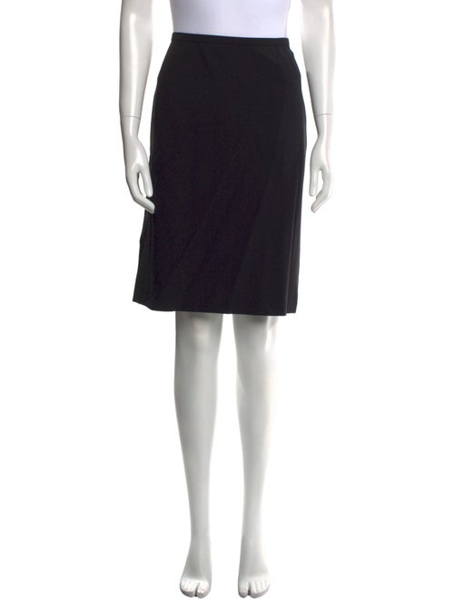 Giorgio Armani Wool Knee-Length Skirt