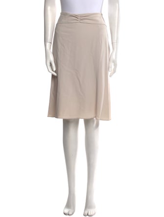 Giorgio Armani Wool Knee-Length Skirt