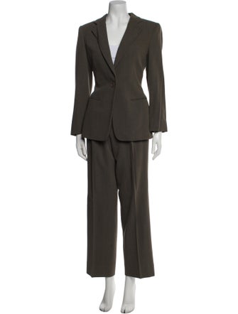 Giorgio Armani Virgin Wool Pantsuit