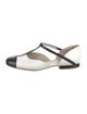 Giorgio Armani Leather D'Orsay Flats