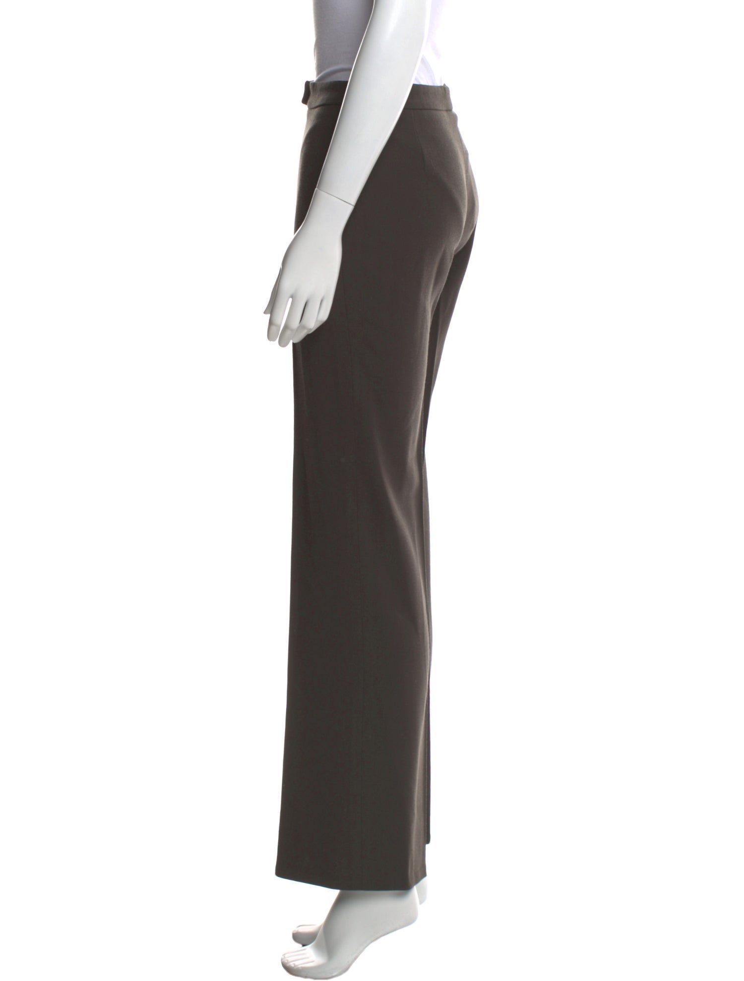 Giorgio Armani Virgin Wool Wide Leg Pants
