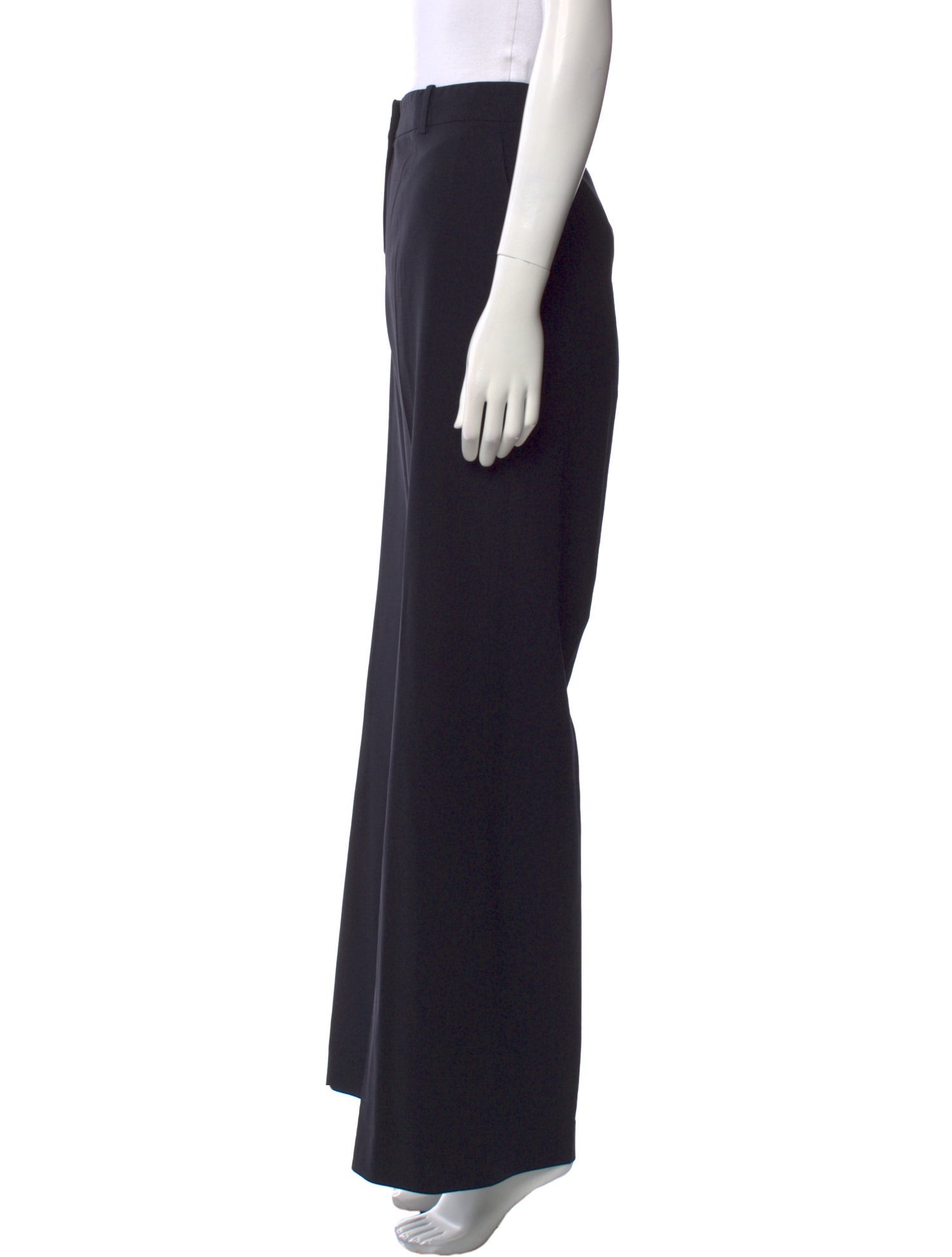 Giorgio Armani Wool Wide Leg Pants