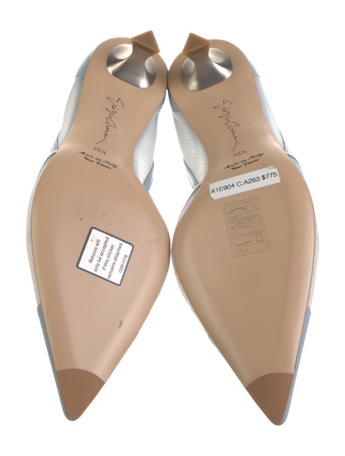 Giorgio Armani Leather D'Orsay Pumps