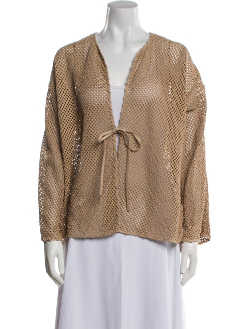 Giorgio Armani Leather Evening Jacket