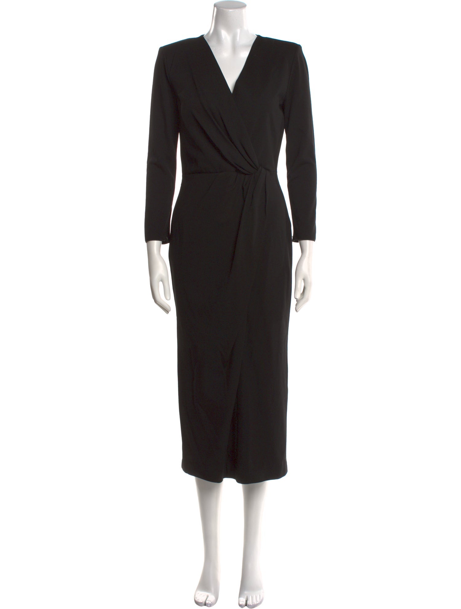Giorgio Armani V-Neck Long Dress