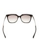Giorgio Armani Oversize Gradient Sunglasses
