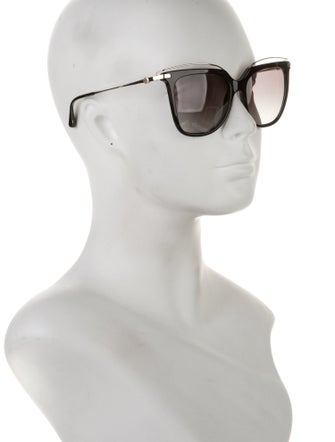 Giorgio Armani Oversize Gradient Sunglasses