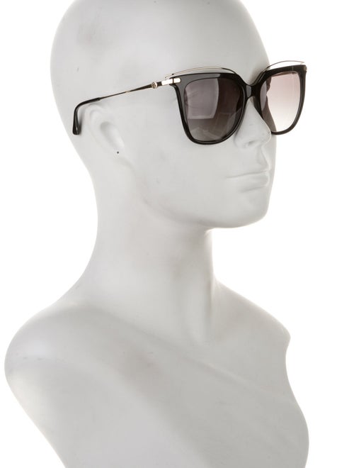 Giorgio Armani Oversize Gradient Sunglasses