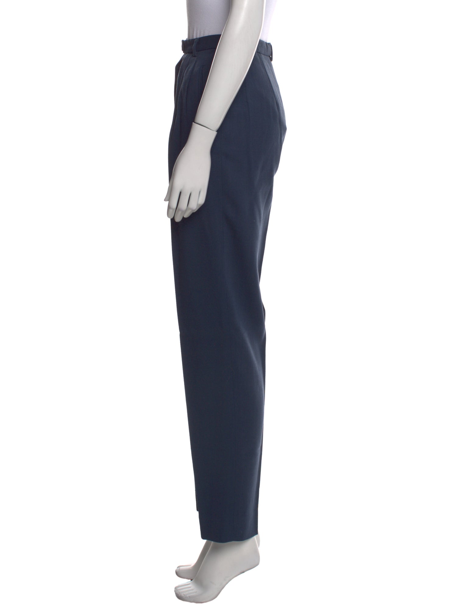 Giorgio Armani Virgin Wool Skinny Leg Pants