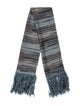 Giorgio Armani Wool Striped Scarf