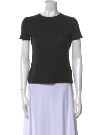 Giorgio Armani Wool Crew Neck T-Shirt