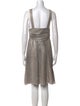 Giorgio Armani Silk Knee-Length Dress