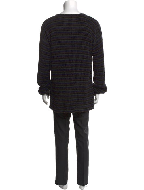 Giorgio Armani Crew Neck Long Sleeve Pullover