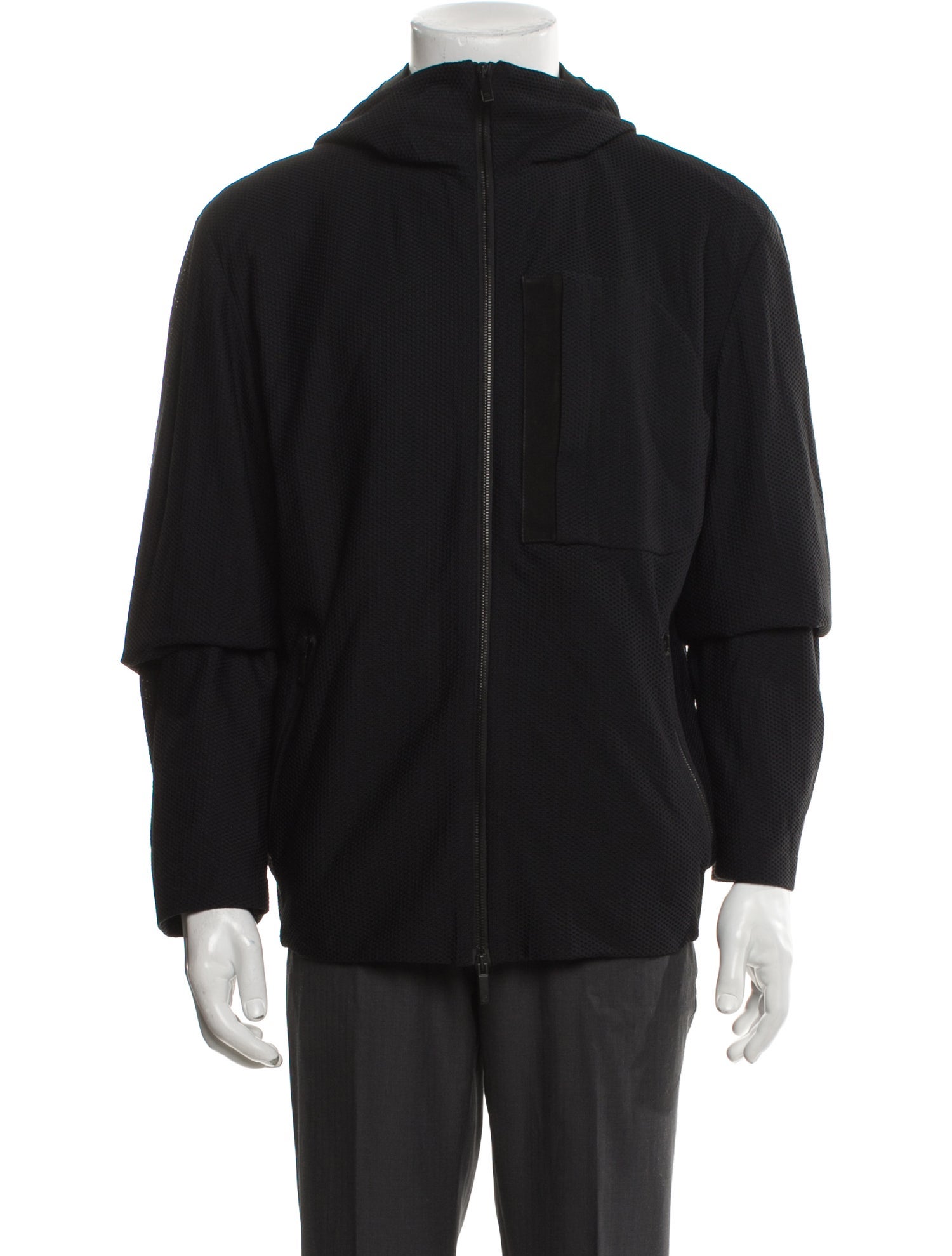 Giorgio Armani Crew Neck Long Sleeve Hoodie