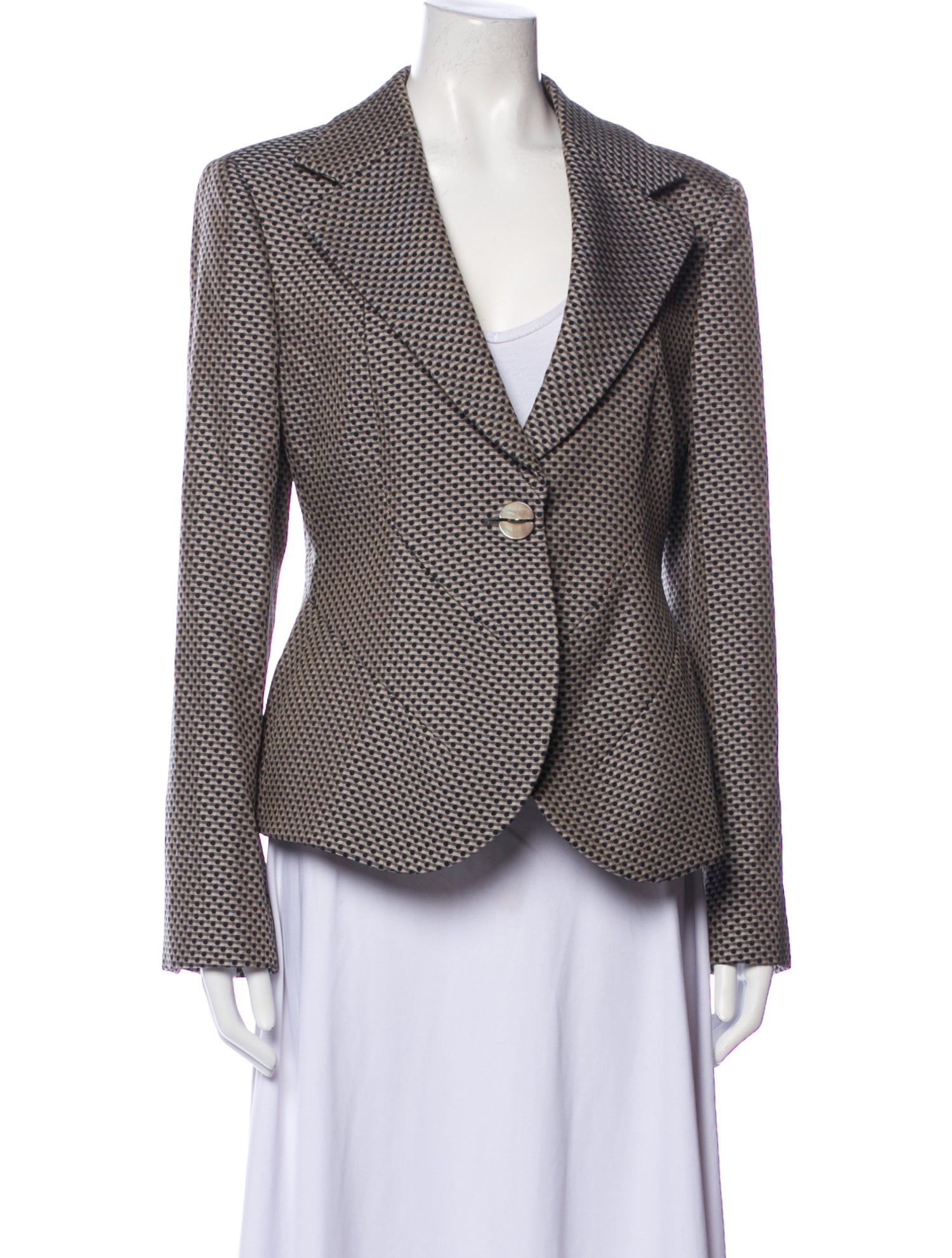 Giorgio Armani Printed Blazer
