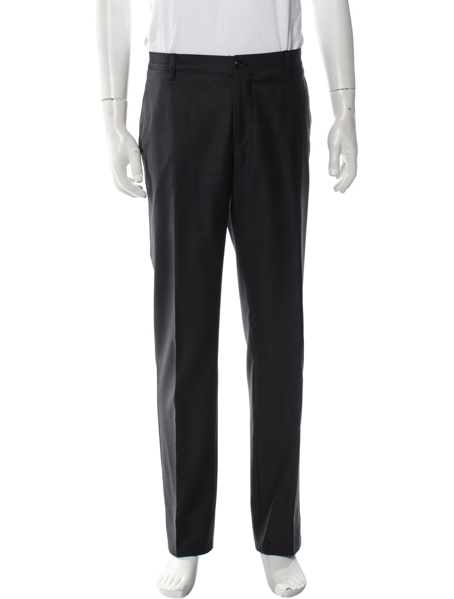 Giorgio Armani Virgin Wool Dress Pants